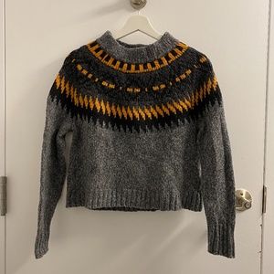 American Eagle Fair Isle Sweater